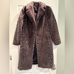 J. MCLAUGHLIN CHANTEL FAUX FUR COAT